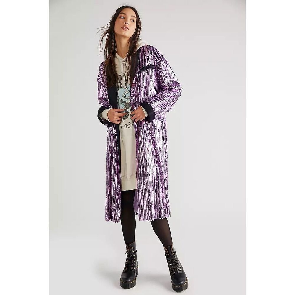 Free People Ella Sequin Duster $328